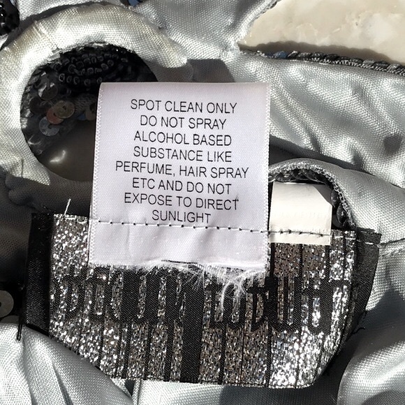 Precious Formals Silver Sequined Formal Gown - Picture 13 of 13